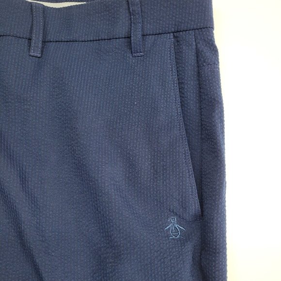 Original Penguin men's golf pants 44 x 32 navy - Picture 3 of 5